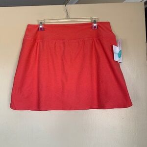 Beyond Yoga Spacedye Coral Movement Skirt XL Skort Athletic Sporty Tennis